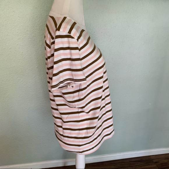 Madewell Northside Vintage striped tee size L - Picture 4 of 9